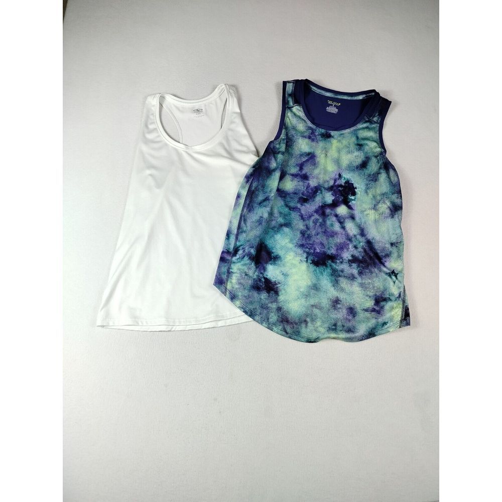 Tek Gear Athletic Works Tank Tops Women's Small Multicolor Athletic Lot Of 2